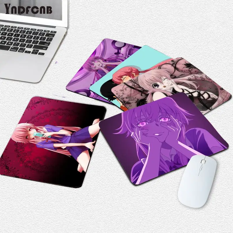 

YNDFCNB забавные Mirai Nikki, персонализированные коврики для мыши, компьютерный коврик для мыши, гладкий коврик для письма, настольные компьютеры, ...