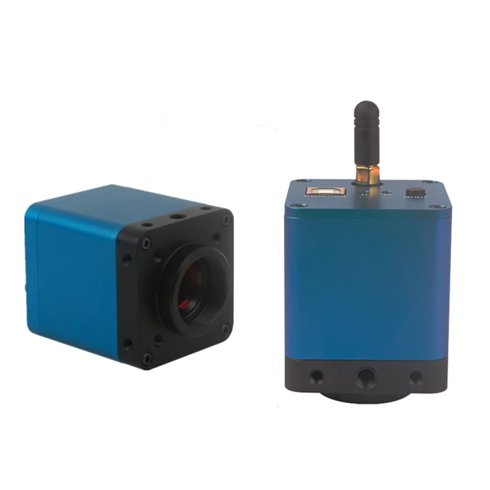 

720P Microscope Camera USB+WiFi Data Intaface and Support Video Viewing Capturing for IOS, Android System 1/2.5" Sensor