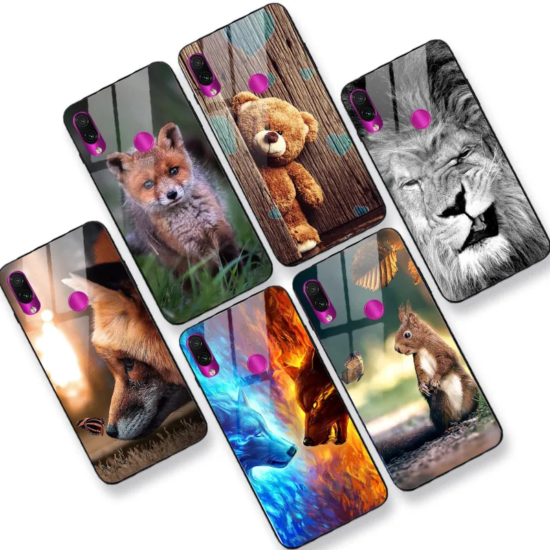 Чехол для Xiaomi Redmi 7 7A 5A 8A 9A 9C чехол Note 5 8 Pro T 9 S глянцевый из ТПУ Mi 10 Lite 10T Poco X3