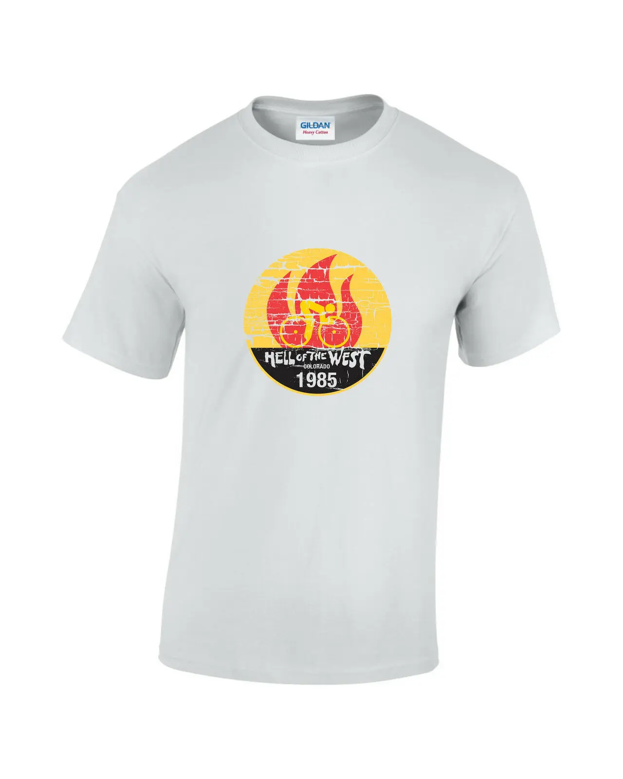

Hell Of The West Mens Movie Cycling T-Shirt inspired by American Flyers