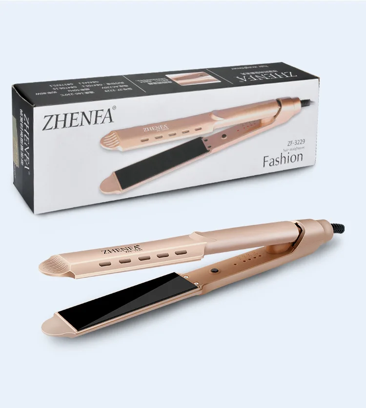 

Hair Straightener Irons Fast Warm-up Four-gear adjustment Thermal Ceramic Tourmaline Ionic Flat Iron Hair Straightener Widen pan