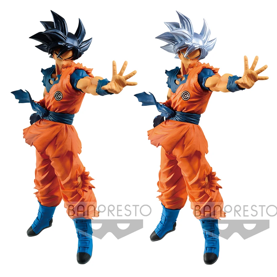 

Original Banpresto D B Super Heroes 10th Anniversary Ultra Instinct Goku Action Figure Collection Model Toys Figurals Brinquedos