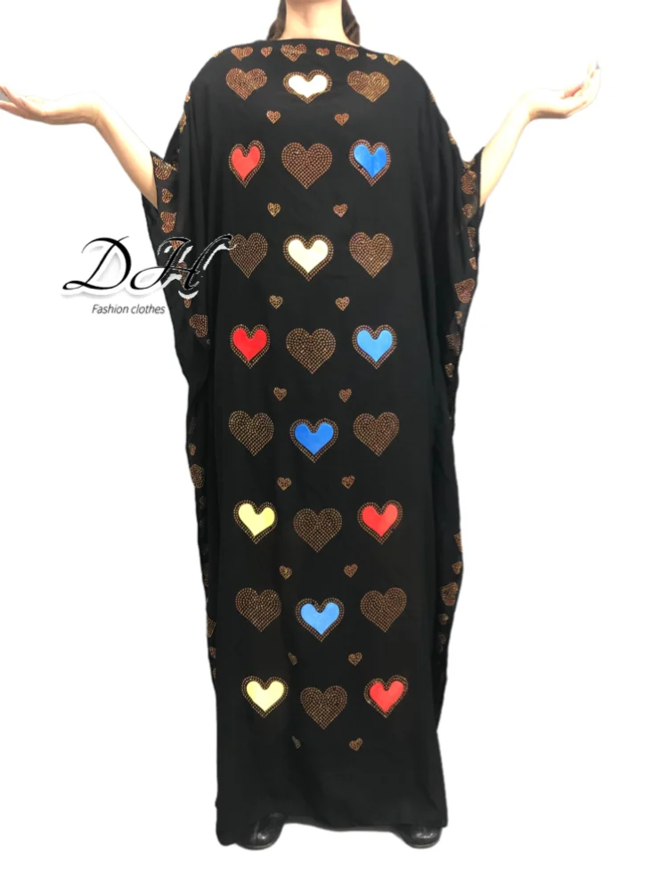 Женское длинное платье, мягкое блестящее Африканское платье, модель HD026 халат Bazin г., размера плюс г.