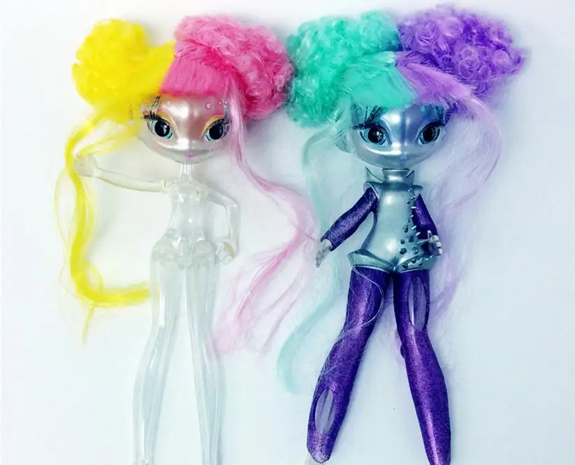 

NEW Figur Doll Alien Princess Stars doll transparent body Multiple joints body element set Christmas birthday gift toys