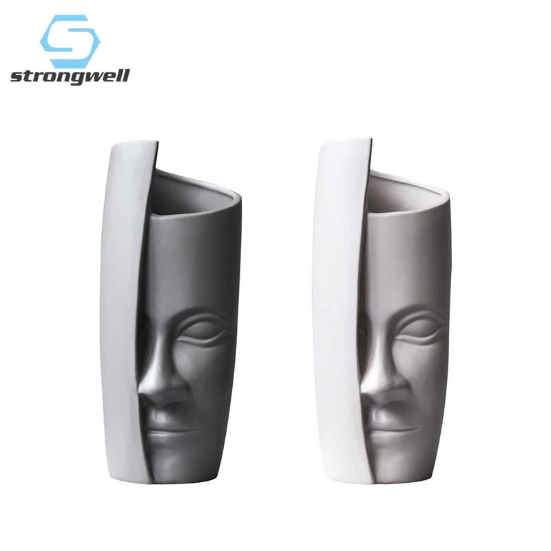 Strongwell абстрактные Humen Уход за кожей лица ваза для цветов украшение дома