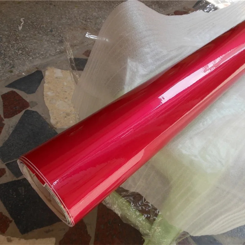 Ультра глянцевая розово-красная оберточная пленка из винила "Candy" для автомобилей, мотоциклов, мебели и других транспортных средств.