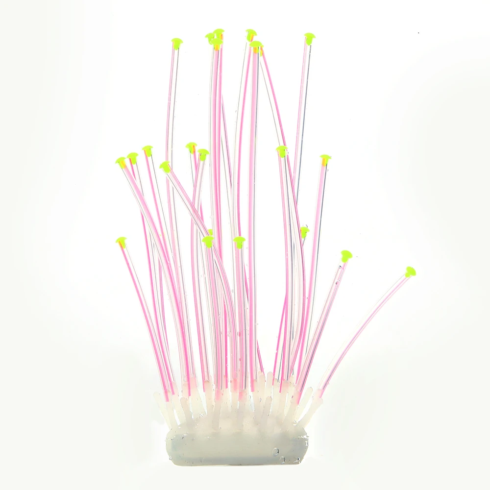 Аквариумное Силиконовое искусственное Коралловое украшение растительный декор