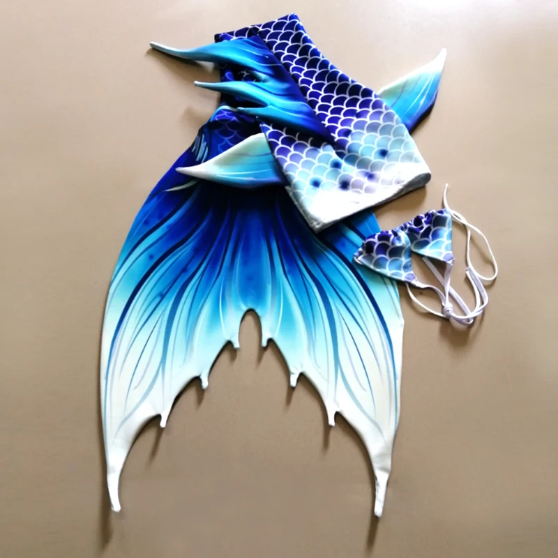 Индивидуальное Новое поступление костюм для взрослых с большим хвостом русалки