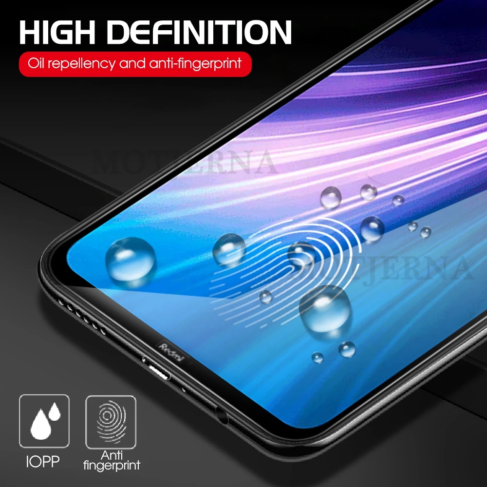 Пленка для объектива камеры 9D 2-в-1 Защита экрана Redmi Note 8T 8 8A Pro закаленное стекло
