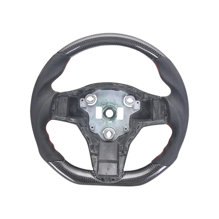 

BFB Auto Parts OEM/ODM 100% Carbon fiber steering wheel for Tesla 3 Model