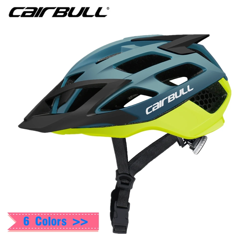 Cairbull горный велосипедный шлем Casco MTB со съемным козырьком сверхлегкий спортивный