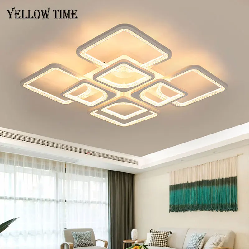

Acrylic Modern LED Chandeliers Indoor Lighting Fixtures For Living room Bedroom Dining room Study room Metal Ceiling Chandelier