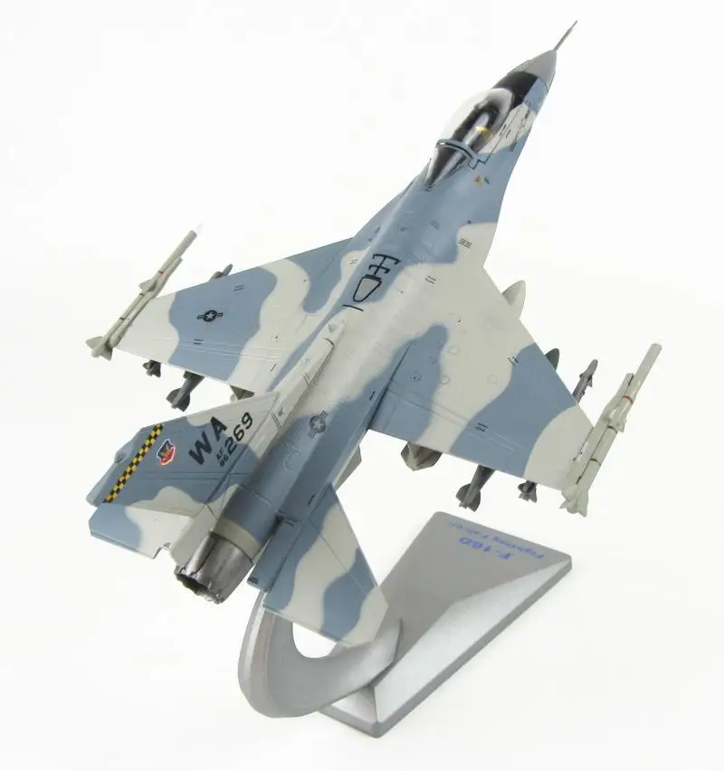 1/72 масштаб военная модель игрушки F16C Боевой сокол боец литой металлический