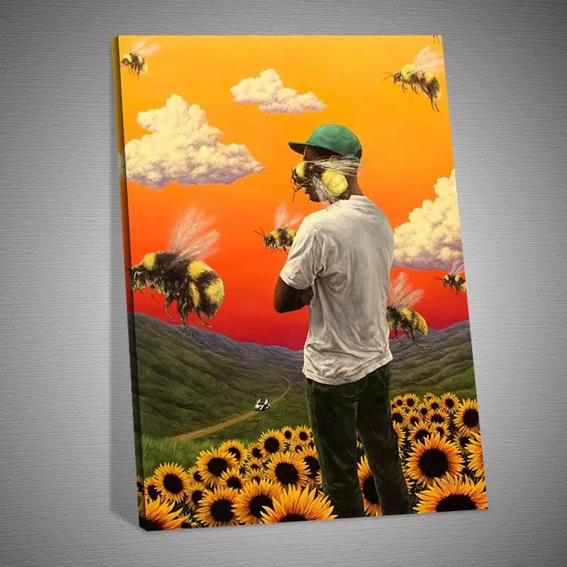 

Creator Flower Boy Album Poster Wall Art Canvas Painting Poster and Pictures for Office Hospital Living Room Bedroom Decor