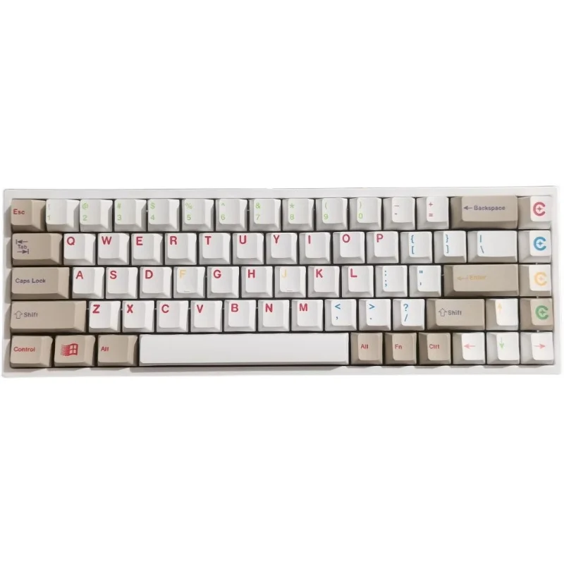 Колпачки механической клавиатуры 135 клавиш GMK handarбежевый колпачки для Cherry Profile PBT