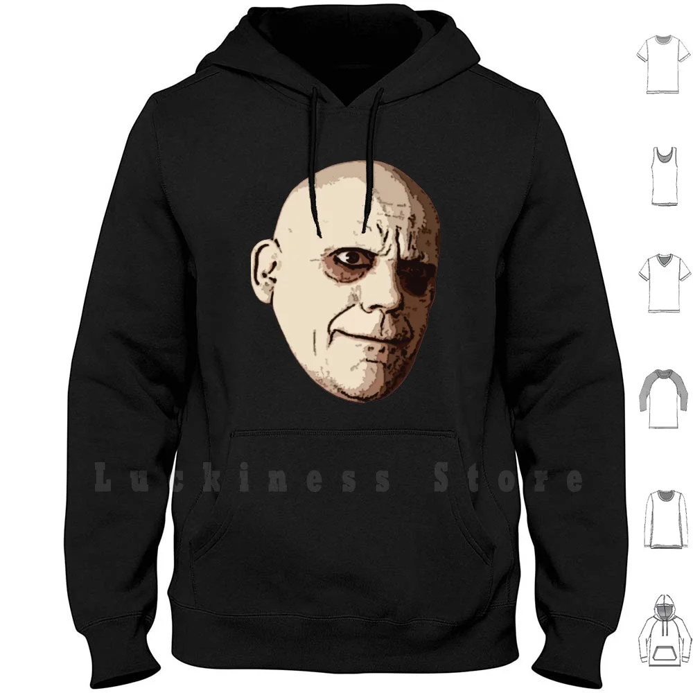 Uncle Fester Hoodies The Addams Creepy Horror Movie