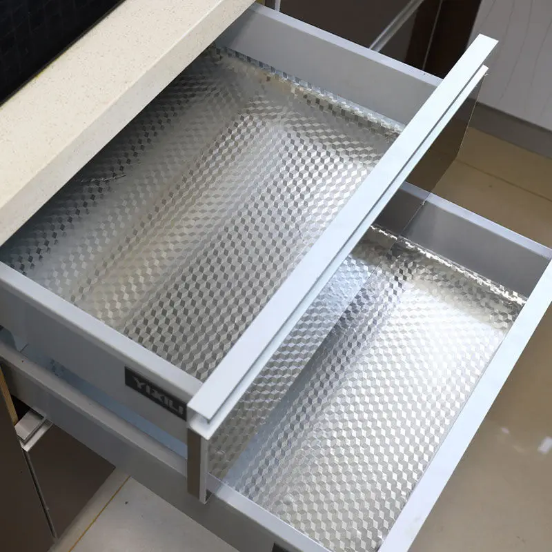 Съемные самоклеящиеся маслостойкие настенные наклейки Золотая алюминиевая