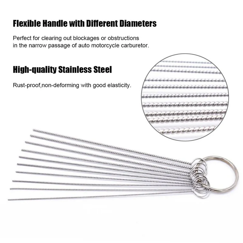 Карбюратор для автомобильного двигателя карбоновый фильтр удаления грязи иглы +