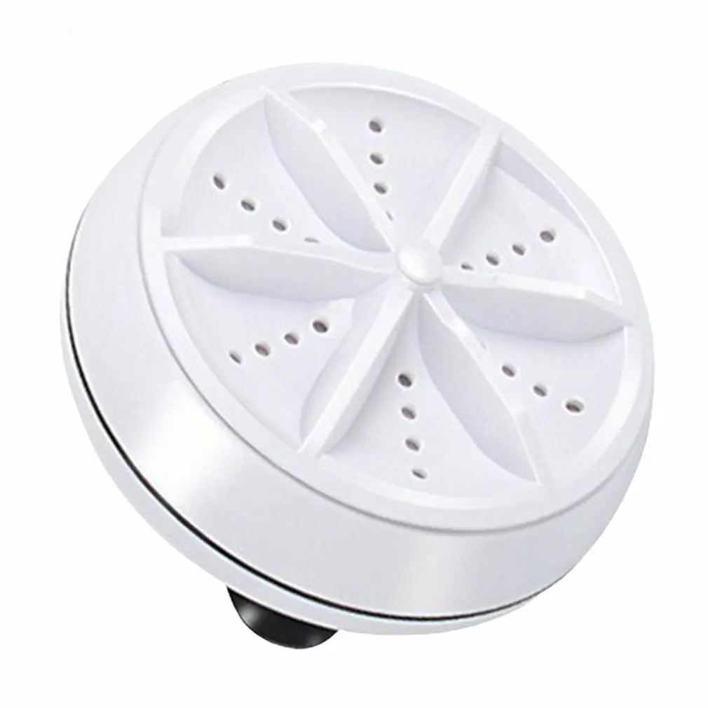 

Ultrasonic Turbo Washing Machine Portable Travel Washer Air Bubble And Rotating Mini Washing Machine