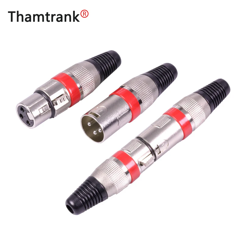 Профессиональный 3 контактный разъем XLR штекер и гнездо микрофона в наличии 10