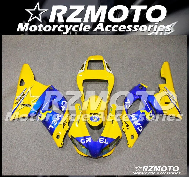 

Новый ABS весь мотоцикл обтекатели комплект подходит для YZF-R1 R1 1998 1999 98 99 пользовательские Бесплатная цвет желтый, синий; Размеры