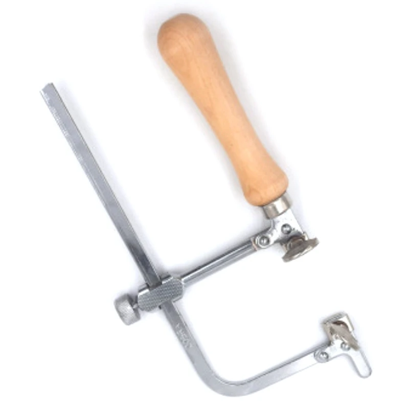 Профессиональный Регулируемый бантик для пилы деревянная ручка ювелирная рама