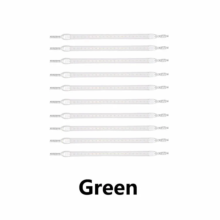 Green 10pcs 10 шт. лампа накаливания Эдисона, запчасти для лампы, светодиодный чип, красный, синий, теплый белый, холодный белый, светильник накаливания, аксессуары, Диод для ремонта - Испускаемый цвет: Green 10pcs