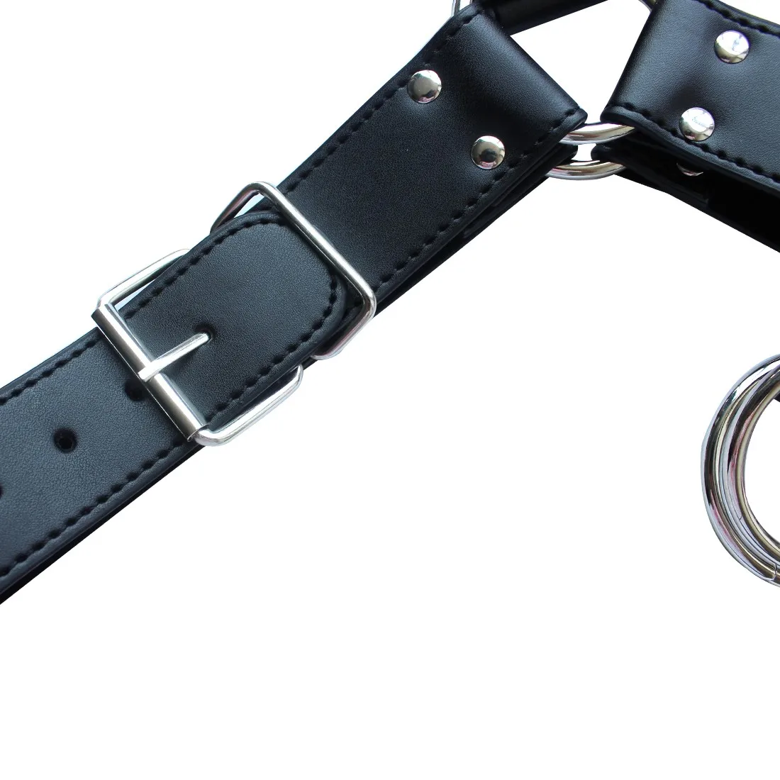 Для мужчин женские пикантные черные сапоги кожаные майки Флирт Секс бондаж