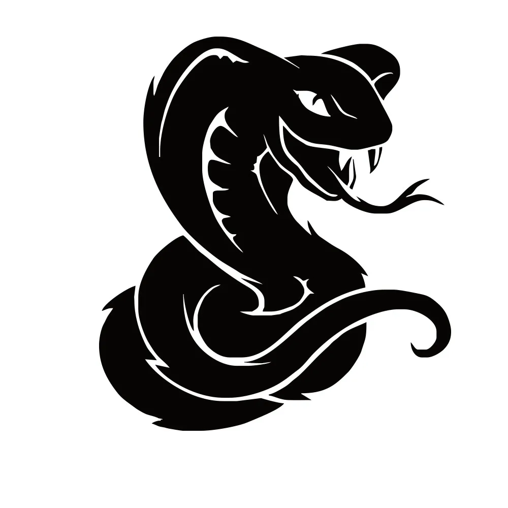 

Terror Cobra Cartoon Car Sticker PVC Bumper Window Accessories Motorcycle Laptop Decoration High Quality Waterproof Auto Decal