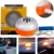 Перезаряжаемый СВЕТОДИОДНЫЙ Автомобильный аварийный фсветильник рь V16, фонарь, магнитный индукционный стробоскоп, лампа для дорожных аварий, маячок, аксессуар для безопасности - изображение