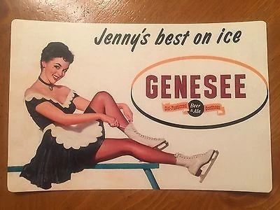 

Tin Sign Vintage Genesee Beer And Ale Jennys Tin Sign Metal Plate Poster