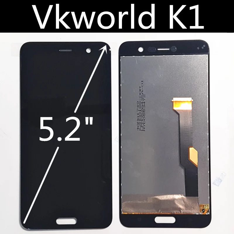 Оригинальный ЖК-дисплей для VKworld K1 Дисплей + кодирующий преобразователь