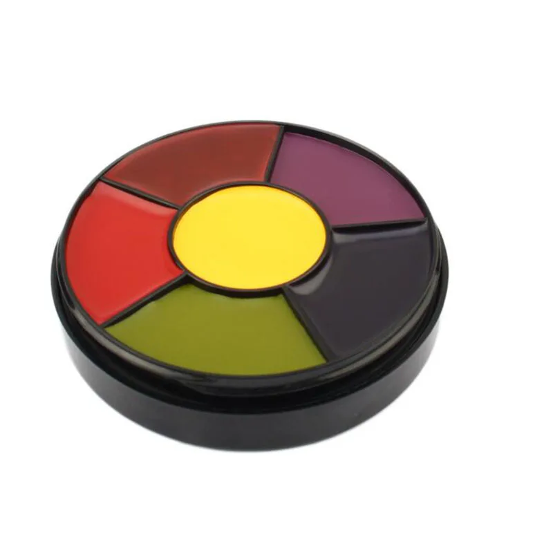 6 цветов масляная краска Опера для лица тела макияж Нетоксичная безопасная воды