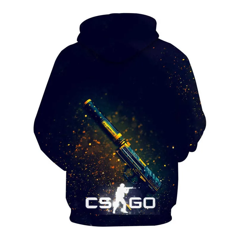 Крутая CS GO геймер Толстовка Counter Strike Global offency CSGO мужская толстовка с капюшоном, качественная брендовая одежда, забавная толстовка с 3d принтом
