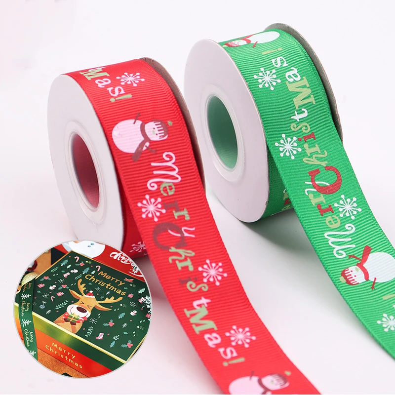 

2021 Рождественская цветная лента, новогодние подарки на вечерние 2022, рождественские украшения для дома, рождественские украшения, рождестве...