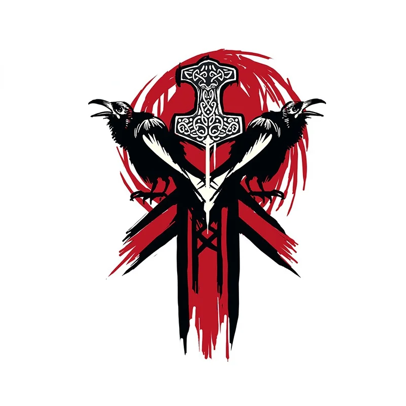 Автомобильные виниловые наклейки для кузова аниме Водонепроницаемая наклейка с