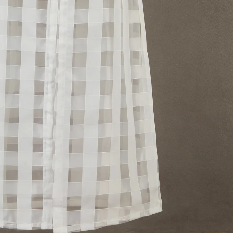 Женская Солнцезащитная одежда в стиле ретро клетчатая куртка средней длины из