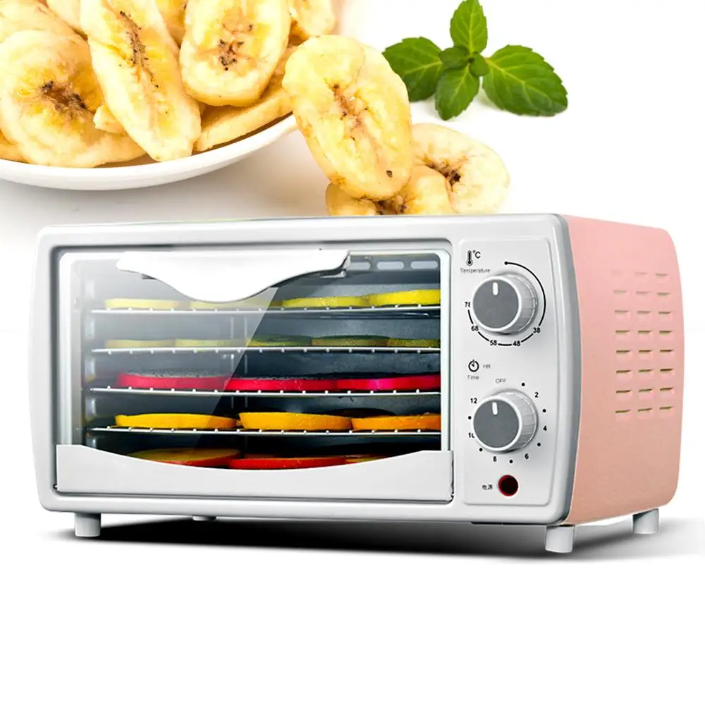 Электрический пищевой Дегидратор бытовой сушеные фрукты овощи мясо говядины Дегидратор ПЭТ мясо сушильная машина