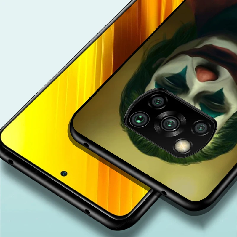 

Black Cover Cllown the terro for Xiaomi Mi Mix 3 A3 A2 A1 Poco M3 M2 C3 X3 X2 NFC F2 F1 CC9 CC9E Pro Phone Case