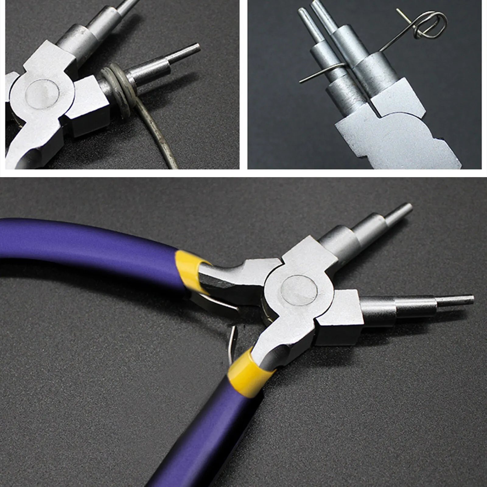 Петли для изготовления ювелирных изделий 3 ступени 6 в 1 размеры 2 - 9 миллиметров |