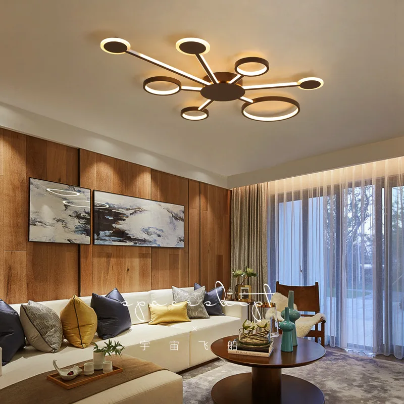 

nordic led ceiling light Living Room balcony porch restaurant living room bedroom luminaria
