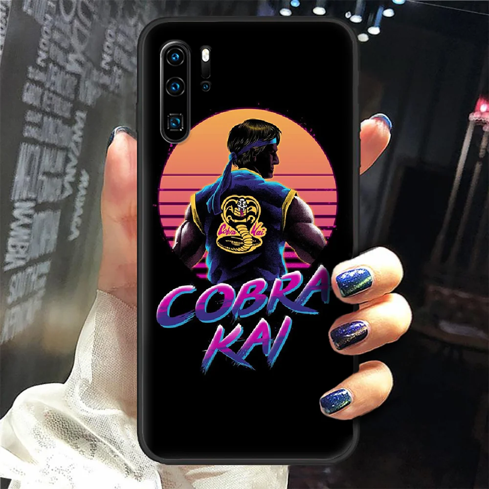 

Cobra Kai Season 2 Phone Case Cover Hull For Huawei P8 P9 P10 P20 P30 P40 Lite Pro Plus smart Z 2019 black bumper trend cover