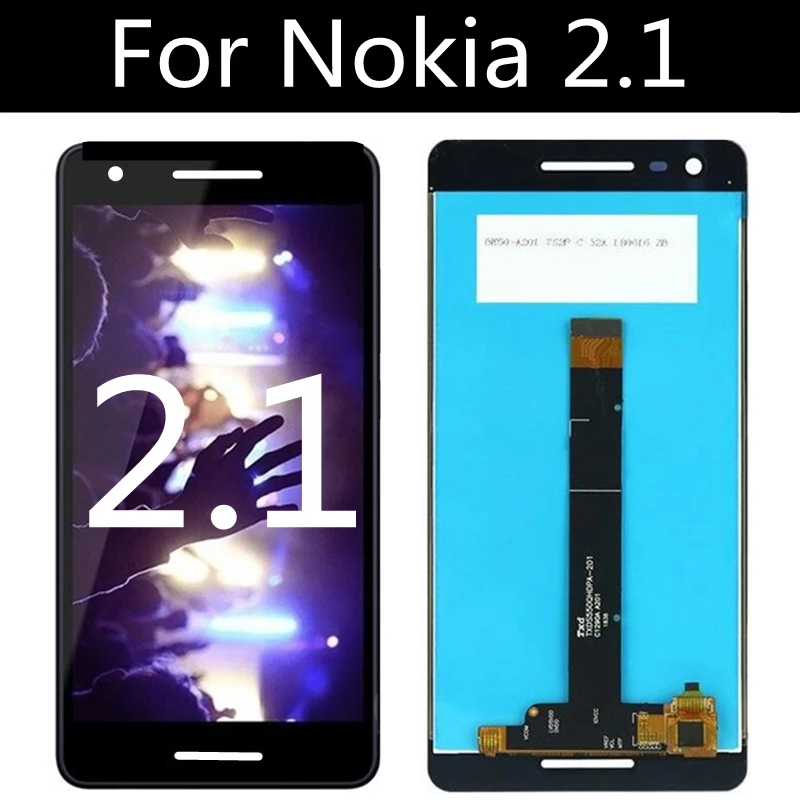 

5.50" LCD For Nokia 2.1 TA-1080/1092/1084/1093/1086 LCD Display Touch Screen Assembly Replacement