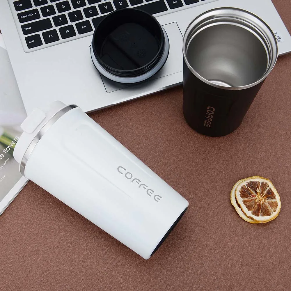 

304 Stainless Steel Coffee Insulation Portable Traveling Cup Men's and Women's High-Grade Business Office Travel Car Cup 500ml