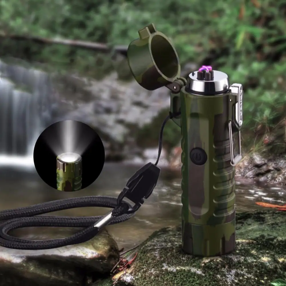 

Наружная Водонепроницаемая портативная зажигалка с USB-зарядкой