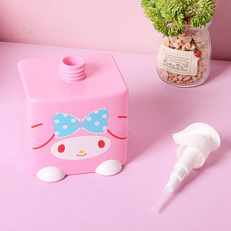 Hello kitty пластиковые контейнеры контейнер для хранения пустая косметическая