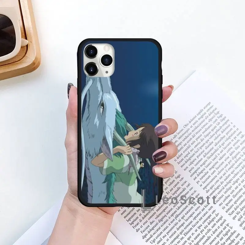 

Japan Anime chihiro Spirited Away Phone Cases for iPhone 11 12 mini pro XS MAX 8 7 6 6S Plus X 5S SE 2020 XR