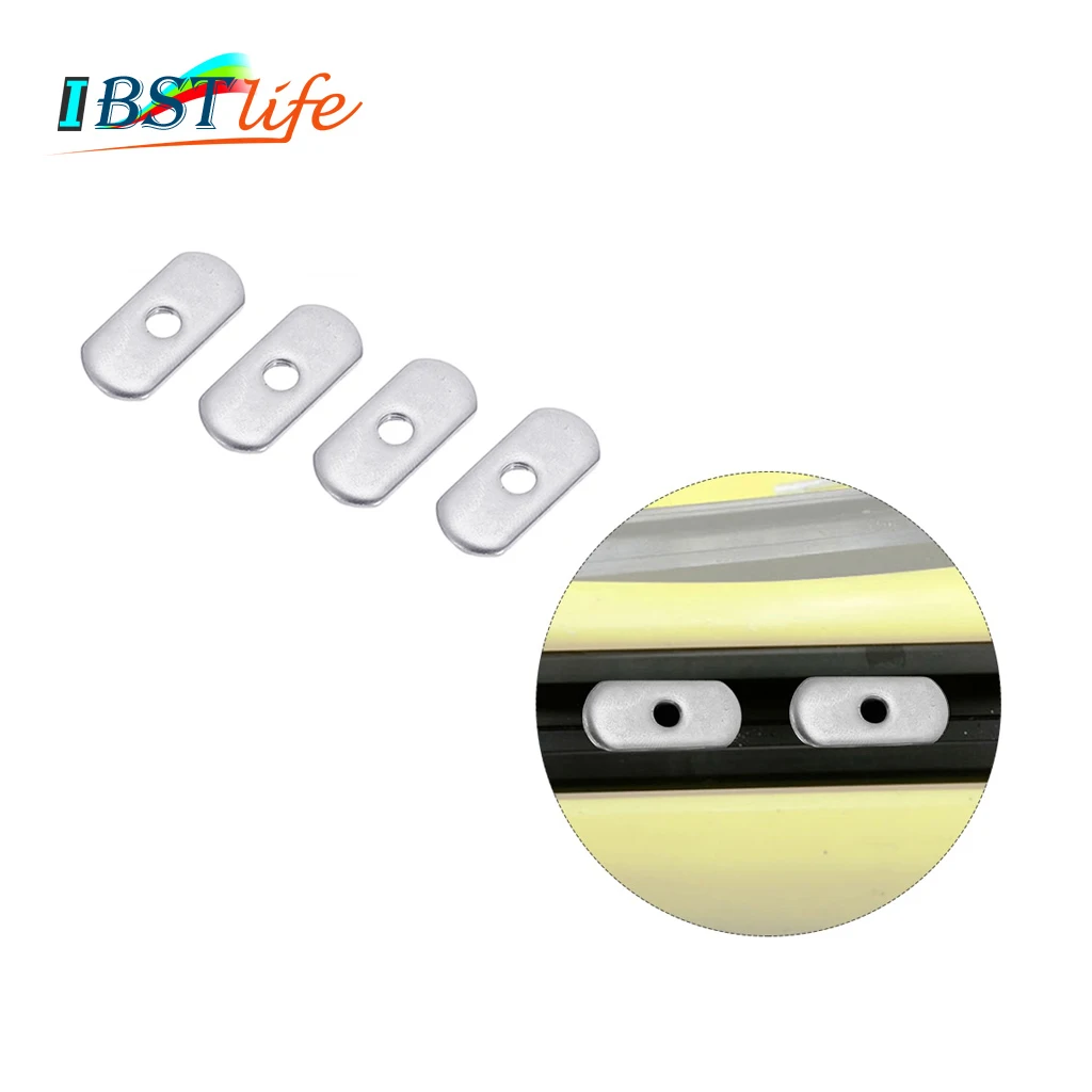 

Stainless Steel Sliding Nut Side Mount Slide Track Rail Silders Fishing Rod Pole Holder Mounting Base Nutsert Kayak Boat Canoe