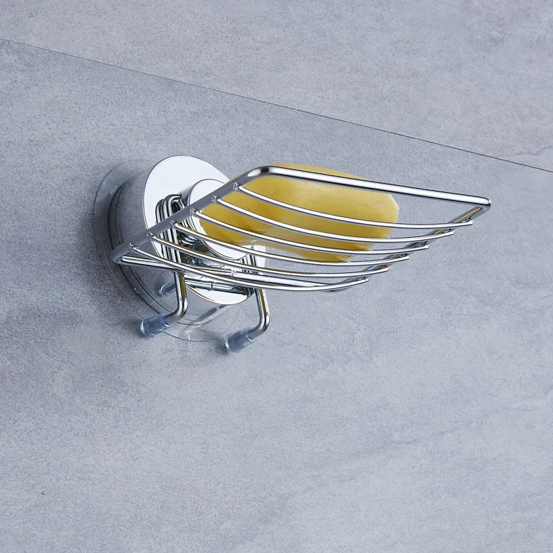 

Hot Sale 304 Stainless Steel Soap Dishes Wall Mounted Shower Soap Holder Soap Dish Basket Tray Rack Bathroom Accessories