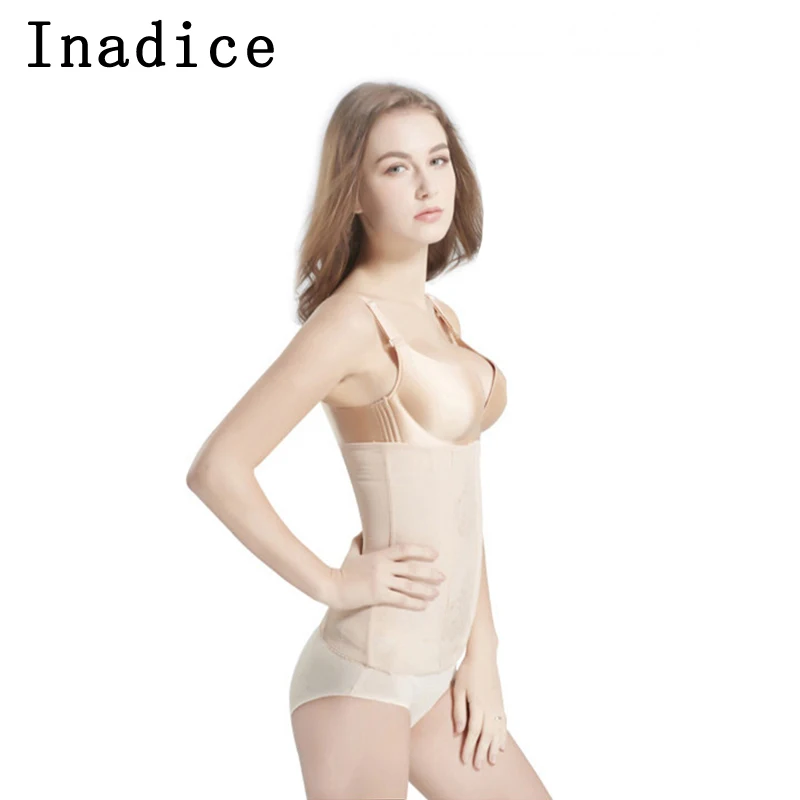 Inadice Polyester Women Wide Belt Hot Power Solid Corset Black Elastic Comfortable Waist Trainer Trimmer | Аксессуары для одежды